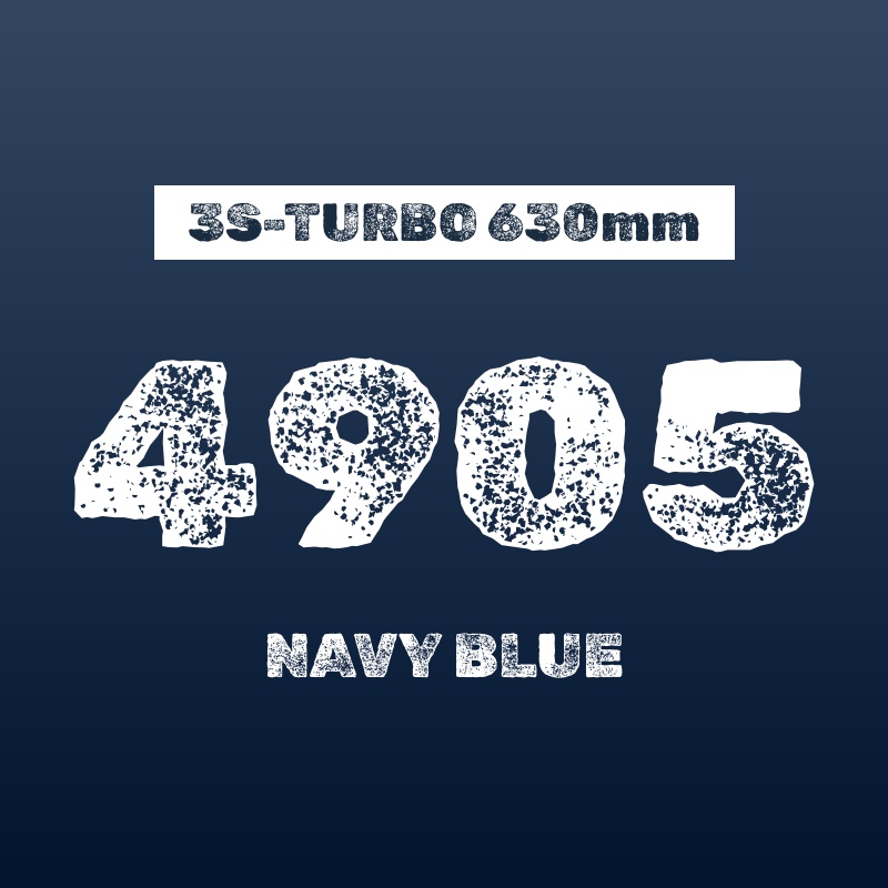 3s-TURBO 630mm幅 4905 ネイビーブルー