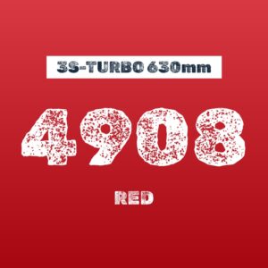 3s-TURBO 630mm幅 4908 レッド