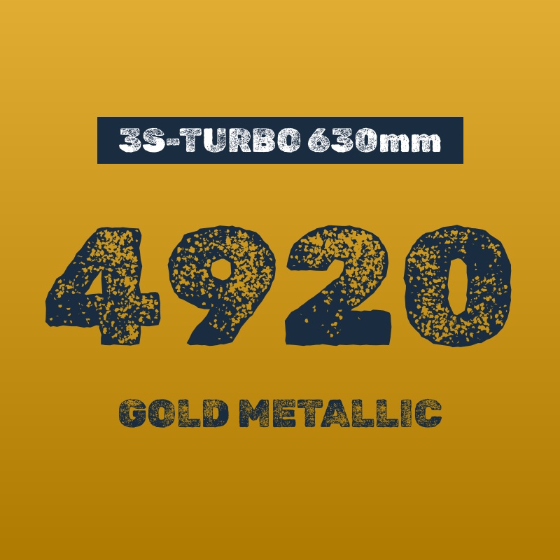 3s-TURBO 630mm幅 4920 ゴールドメタリック