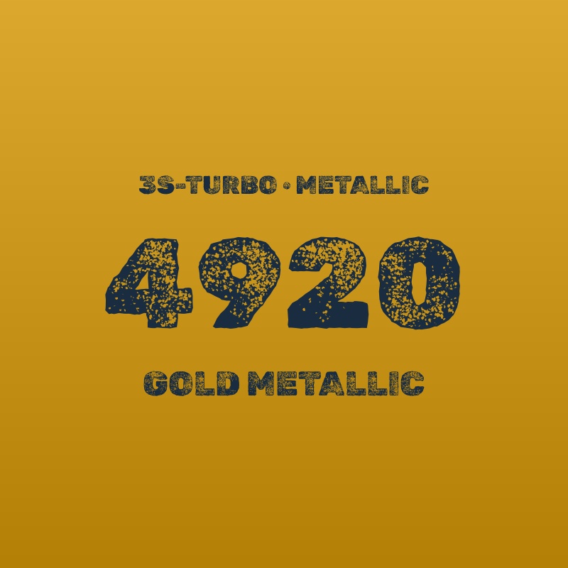 3s-TURBO 500mm幅 4920 ゴールドメタリック