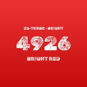 3s-TURBO 500mm幅 4926 ブライトレッド