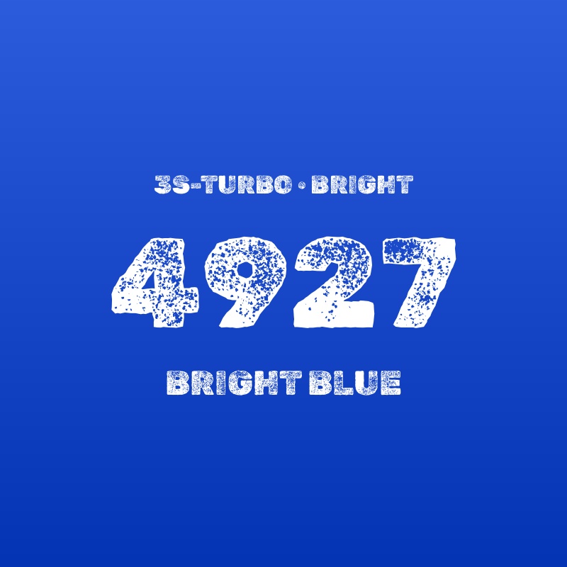 3s-TURBO 500mm幅 4927 ブライトブルー