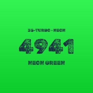 3s-TURBO 500mm幅 4941 ネオングリーン