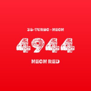 3s-TURBO 500mm幅 4944 ネオンレッド
