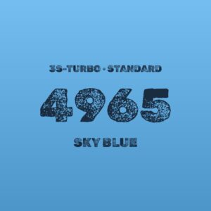 3s-TURBO 500mm幅 4965 スカイブルー
