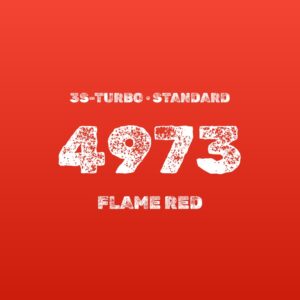 3s-TURBO 500mm幅 4973 フレームレッド