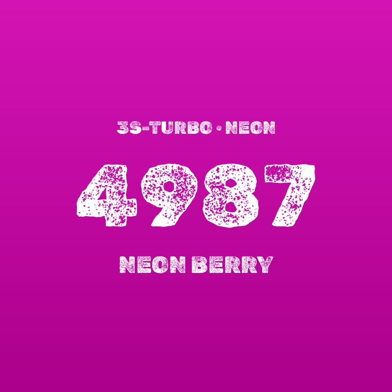 3s-TURBO 500mm幅 4987 ネオンベリー