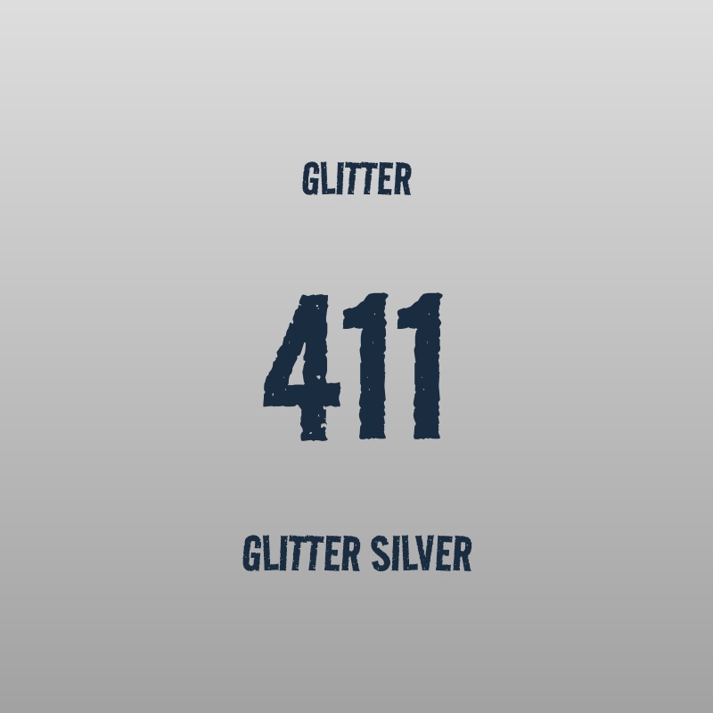 GLITTER 500mm幅 411 グリッターシルバー