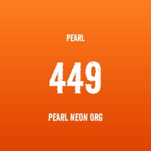 PEARL 500mm幅 449 パールネオンオレンジ