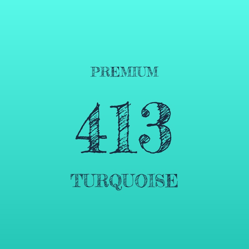 PREMIUM 500mm幅 413 ターコイズ