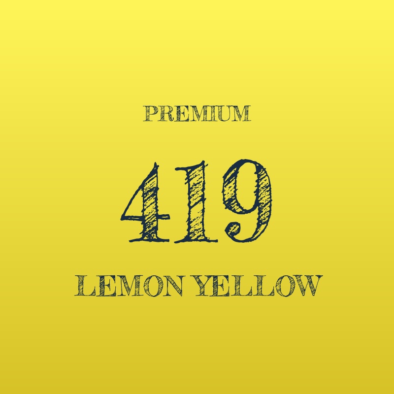 PREMIUM 500mm幅 419 レモンイエロー