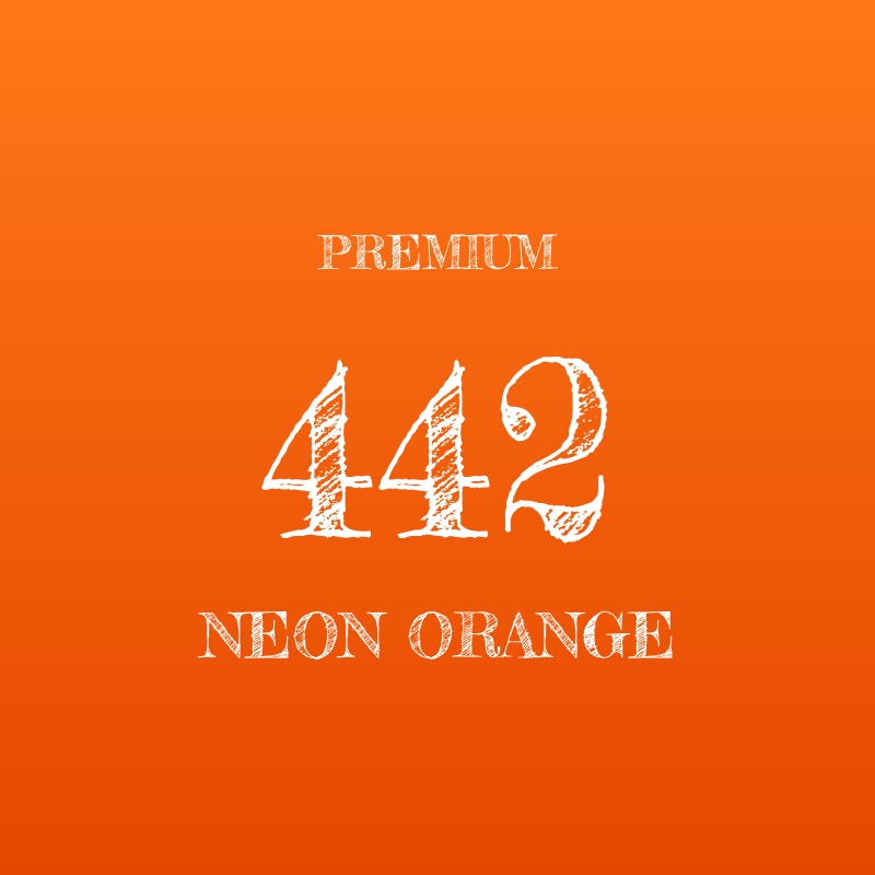 PREMIUM 500mm幅 442 ネオンオレンジ