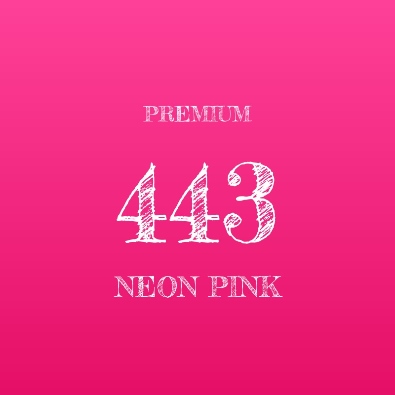 PREMIUM 500mm幅 443 ネオンピンク