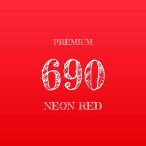 PREMIUM 500mm幅 690 ネオンレッド
